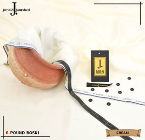 j. wash and wear suit in cream shade